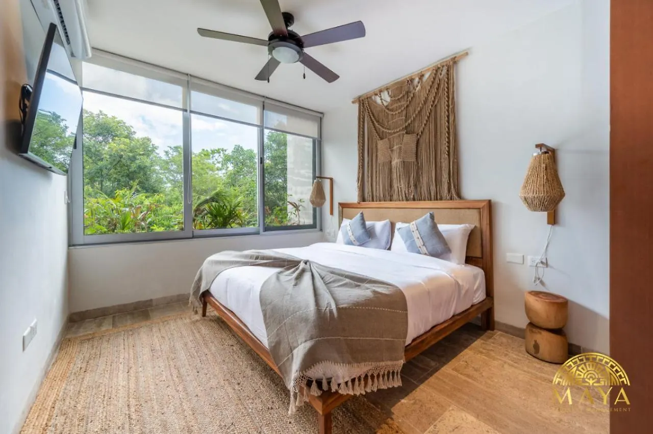 Nhoa 306B Lux 1Br Condo Top Jungle View Aldea Zama Tulum Prázdninový dům